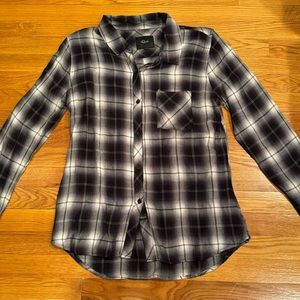 Rails Plaid Button Up SZ Large
